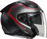 Urban Motorcycle Helmet Hjc Rpha 31 P.I.M. Evo (Carbon-Aramid/Fiberglass) Mc1Sf Kouv Size 07 S
