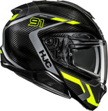 Flip-Up Motorcycle Helmet Hjc Rpha 91 Carbon P.I.M. Evo Carbon (Carbon Fiber) Mc3H Lagos Size 06 Xs