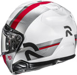 Flip-Up Motorcycle Helmet Hjc Rpha 91 P.I.M. Evo (Carbon-Aramid/Fiberglass/Natural Fiber) Mc1 Fensh Size 07 S