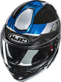 Flip-Up Motorcycle Helmet Hjc Rpha 91 P.I.M. Evo (Carbon-Aramid/Fiberglass/Natural Fiber) Mc2 Madal Size 08 M