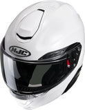 Flip-Up Motorcycle Helmet Hjc Rpha 91 P.I.M. Evo (Carbon-Aramid/Fiberglass/Natural Fiber) Pearl White Size 10 Xl