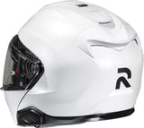 Flip-Up Motorcycle Helmet Hjc Rpha 91 P.I.M. Evo (Carbon-Aramid/Fiberglass/Natural Fiber) Pearl White Size 08 M
