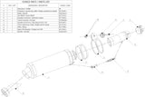 Exhaust Tip With Noise Certification Gp Carbon - Mivv Compatible With Suzuki Gsx-R 750 (2008-2010)