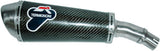 Exhaust Tip With Noise Certification Oval Carbon - Termignoni Compatible With Suzuki Gladius (2009-2019)