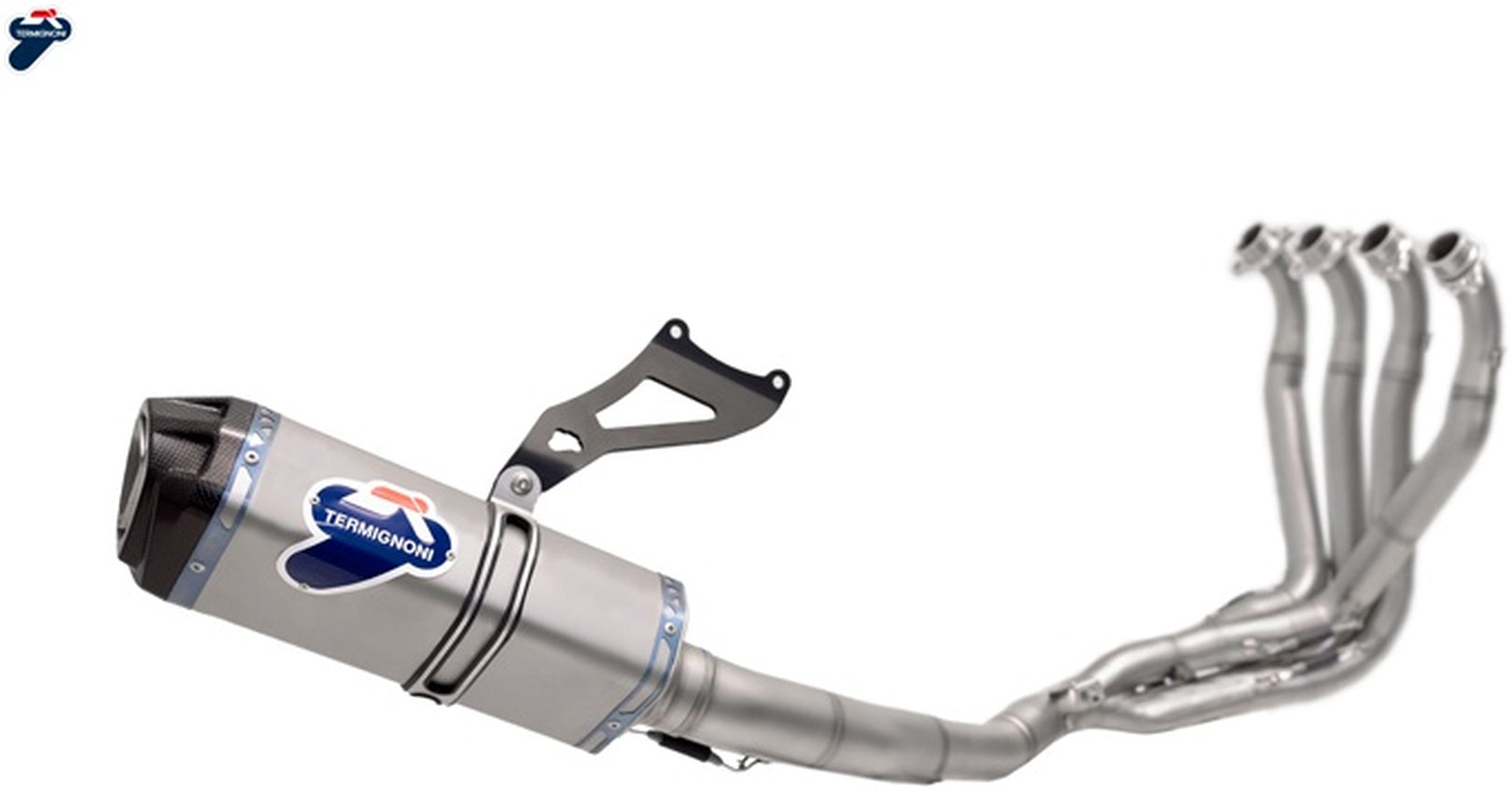 Complete Exhaust System Without Sound Certification Scream Full Titanium Carbon Cap - Termignoni Compatible With Suzuki Gsx-R 1000 (2017-2019)