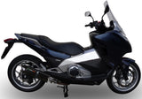 Exhaust Tip With Noise Certification Furore Aluminium Black - Gpr Compatible With Honda Integra 700 (2012-2013)