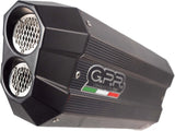 Exhaust Tip With Noise Certification Sonic Carbon Look - Gpr Compatible With Bmw R 1200 Gs Adventure (2017-2018)