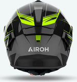 Full-Face Motorcycle Helmet Airoh Spark 2 - Sp2Sh31 Thermoplastic Hrt Gloss Yellow Shadow Size S