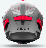 Full-Face Motorcycle Helmet Airoh Spark 2 - Sp2Sh55 Thermoplastic Hrt Gloss Red Shadow Size S