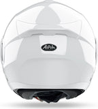 Flip-Up Motorcycle Helmet Airoh Specktre - Spec14 Thermoplastic Hrt Gloss White Color Size Xxl