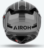 Flip-Up Motorcycle Helmet Airoh Specktre - Specg16 Thermoplastic Hrt Gloss Grey Groove Size M