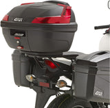 Monolock Black Tech Top Case - 30 Lt Technopolymer - Givi Compatible With Honda Cb 500 F (2013-2015)
