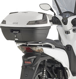 Monolock Blade Black Top Case - 37 Lt Blade Technopolymer - Givi Compatible With Honda Sh 125 - 150 I Abs (2012-2016)