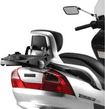 Monokey Arena Black Top Case - 45 Lt Arena Technopolymer - Givi Compatible With Suzuki An 250 - 400 Burgman (2003-2006)