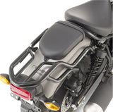 Monokey Carbon Look Tech Top Case - 47 Lt Technopolymer - Givi Compatible With Honda Cmx 500 Rebel (2020-2024)
