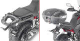 Monokey Trekker Alaska Black Aluminium Top Case - 44 Lt Trekker Alaska Aluminium - Givi Compatible With Honda Nx 500 (2024)