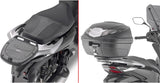 Monolock Black Tech Top Case - 30 Lt Technopolymer - Givi Compatible With Honda Sh 125 (2020-2024)