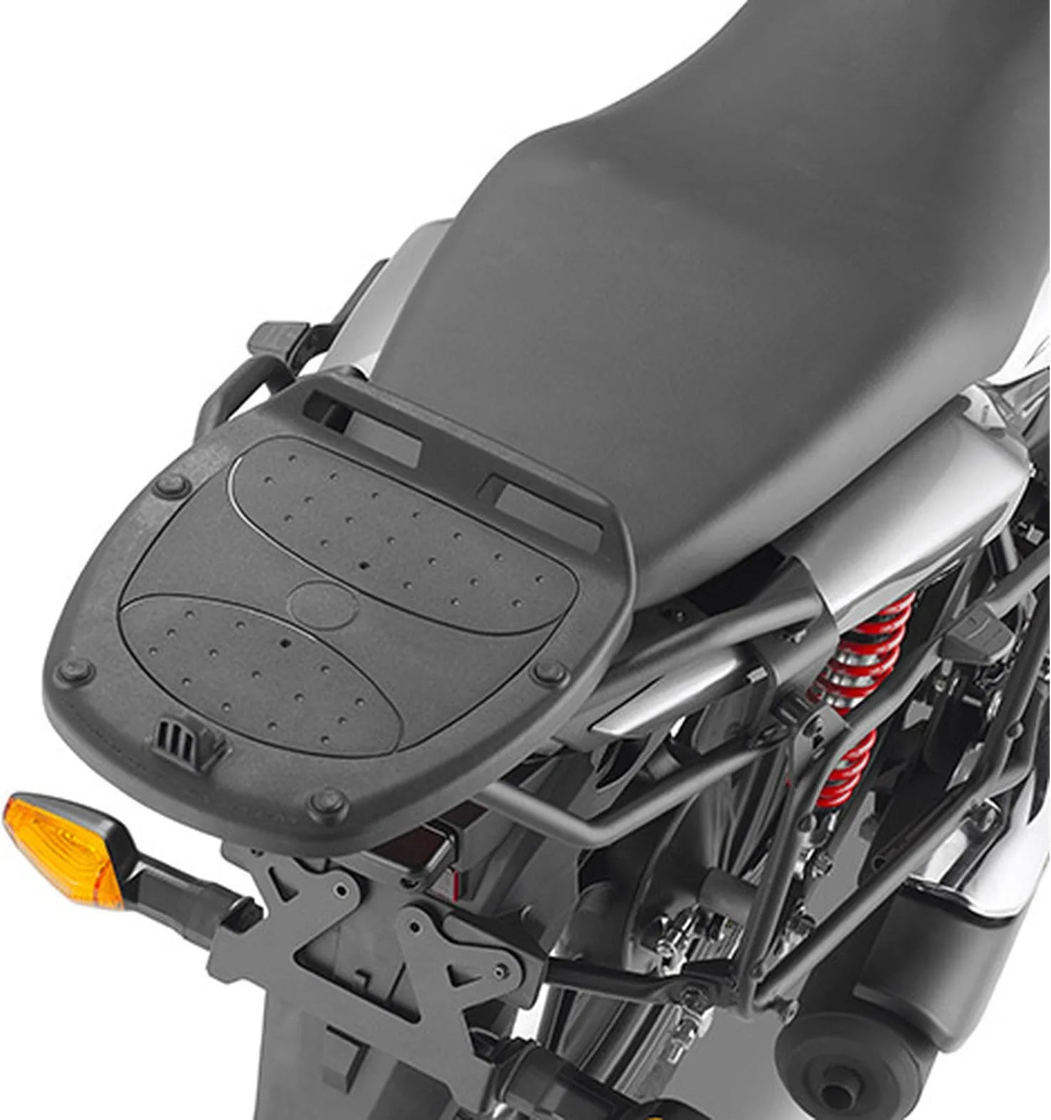 Monolock Alpina Aluminium Top Case - 44 Lt Alpina Aluminium - Givi Compatible With Honda Cb 125 F (2021-2024)