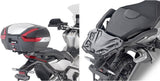 Monolock Riviera Black Top Case - 46 Lt Riviera Technopolymer - Givi Compatible With Honda X-Adv 750 (2025)