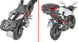 Monolock Black Tech Top Case - 29 Lt Technopolymer - Givi Compatible With Honda Cb 750 Hornet (2023-2024)