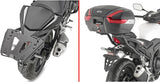 Monokey Trekker Aluminium Top Case - 46 Lt Trekker Aluminium - Givi Compatible With Honda Cb 500 Hornet (2024)