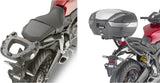 Monokey Trekker Alaska Aluminium Top Case - 56 Lt Trekker Alaska Aluminium - Givi Compatible With Honda Cb 650 R (2021-2023)