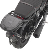 Monokey Silver Tech Top Case - 47 Lt Technopolymer - Givi Compatible With Honda Gb 350 S (2025)