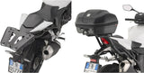 Monokey Trekker Outback Evo Smart Black Aluminium Top Case - 42 Lt Trekker Outback Evo Smart Aluminium - Givi Compatible With Honda Cb 1000 Hornet (2025)