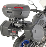 Monolock Black Tech Top Case - 29 Lt For Original Rack Technopolymer - Givi Compatible With Yamaha Tracer 7 Gt (2024)