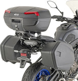 Monokey Trekker Black Aluminium Top Case - 33 Lt For Original Rack Trekker Aluminium - Givi Compatible With Yamaha X-Max 400 (2018-2021)