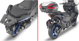 Monokey Trekker Dolomiti Aluminium Top Case - 46 Lt Trekker Dolomiti Aluminium - Givi Compatible With Yamaha T-Max 560 (2022-2024)