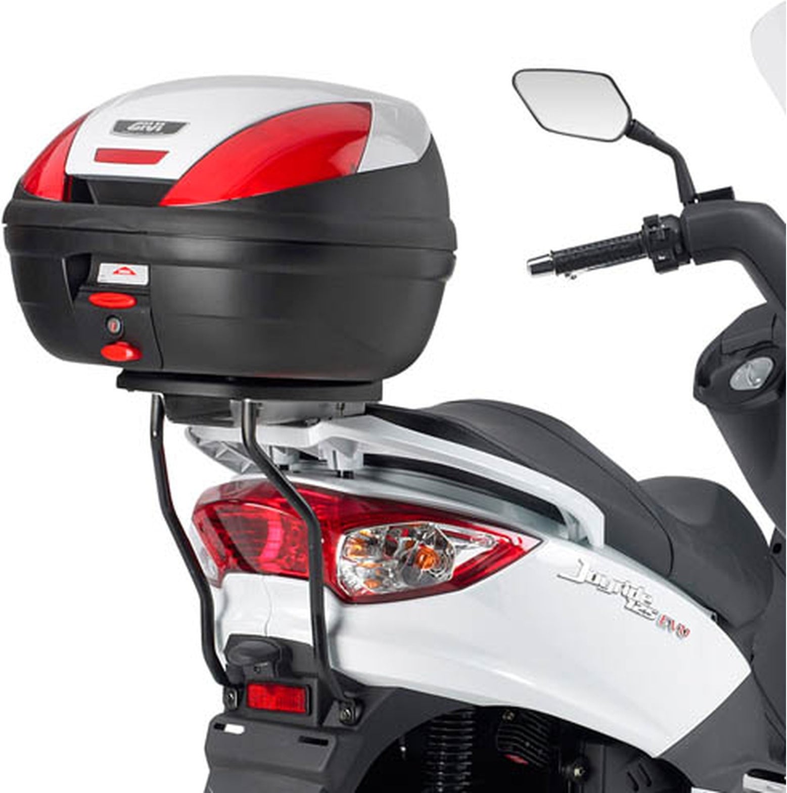 Rear Rack For Monolock Top-Case - Givi Compatible With Sym Joyride 125 - 200 Evo (2009-2022)