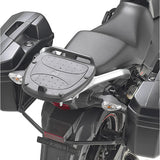 Monokey Black Top Case - 34 Lt Technopolymer - Givi Compatible With Suzuki V-Strom 250 (2017-2021)