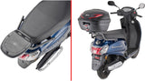 Monolock Simply Iv Black Tech Top Case - 45 Lt Simply Iv Technopolymer - Givi Compatible With Suzuki Address 125 (2023-2024)