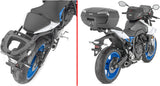 Monolock Blade Black Top Case - 37 Lt Blade Technopolymer - Givi Compatible With Suzuki Gsx 8S (2023-2024)