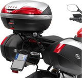 Monokey Trekker Dolomiti Black Aluminium Top Case - 46 Lt Trekker Dolomiti Aluminium - Givi Compatible With Ducati Multistrada 1200 (2010-2012)