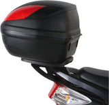 Monolock Black Tech Top Case - 30 Lt C30Nt Technopolymer - Givi Compatible With Yamaha Cignus X 125 (2004-2006)
