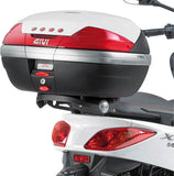 Monokey Black Top Case - 40 Lt Technopolymer - Givi Compatible With Yamaha X-Max 125 - 250 (2010-2013)