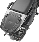 Monokey Trekker Alaska Black Aluminium Top Case - 44 Lt Trekker Alaska Aluminium - Givi Compatible With Kawasaki Klr 650 - S (2023-2024)