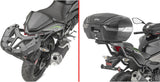 Monokey Trekker Alaska Black Aluminium Top Case - 44 Lt Trekker Alaska Aluminium - Givi Compatible With Kawasaki Z 500 (2024)
