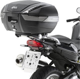 Monokey Trekker Outback Evo Smart Black Aluminium Top Case - 42 Lt Trekker Outback Evo Smart Aluminium - Givi Compatible With Bmw F 800 St (2006-2016)