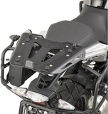 Monokey Trekker Outback Evo Smart Anodized Aluminium Top Case - 58 Lt Trekker Outback Evo Smart Anodized Aluminium - Givi Compatible With Bmw G 310 Gs (2017-2024)