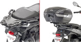 Monokey Black Top Case - 34 Lt Technopolymer - Givi Compatible With Bmw C 400 X (2019-2024)