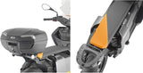 Monolock Vision Black Tech Top Case - 34 Lt Vision Technopolymer - Givi Compatible With Bmw Ce 04 (2022-2024)