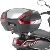 Monolock Blade Black Tech Top Case - 47 Lt Blade Technopolymer - Givi Compatible With Kymco Downtown 350 I Abs (2015-2024)