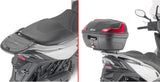 Monolock Black Top Case - 30 Lt C30N Technopolymer - Givi Compatible With Kymco Agility 300 - 350 R16 (2019-2024)