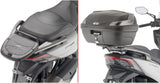 Monolock Alpina Aluminium Top Case - 44 Lt Alpina Aluminium - Givi Compatible With Kymco X-Town 125 - 300 City (2020-2024)