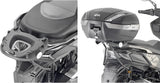 Monolock Black Top Case - 29 Lt Technopolymer - Givi Compatible With Kymco Dtx 360 125 - 300 - 350 (2021-2024)