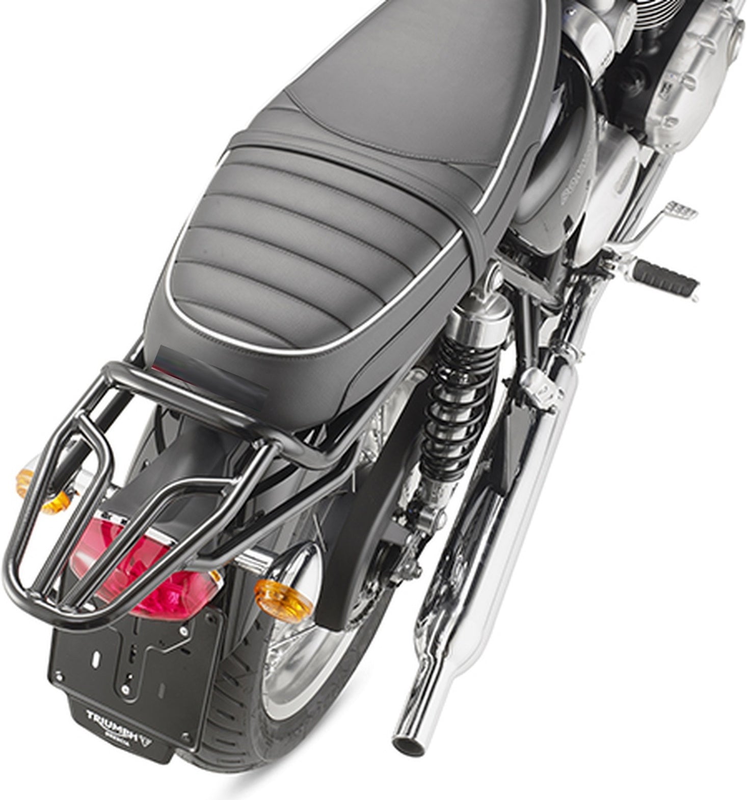 Monokey Trekker Outback Evo Smart Anodized Aluminium Top Case - 58 Lt Trekker Outback Evo Smart Anodized Aluminium - Givi Compatible With Triumph Bonneville T120 (2016-2024)