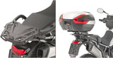 Monolock Vision Black Tech Top Case - 34 Lt Vision Technopolymer - Givi Compatible With Triumph Tiger 900 (2020-2023)